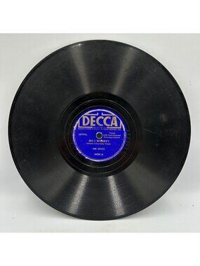 LP RecordsInk Spots Do I Worry? / Java Jive 1940s 78 RPM Vinyl Record Decca Labe